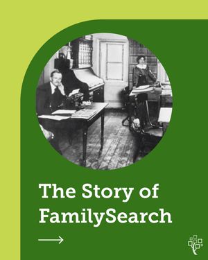Image post by @familysearch on Instagram