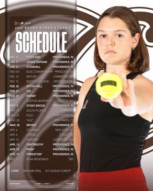 Image post by @brownu_wtennis on Instagram