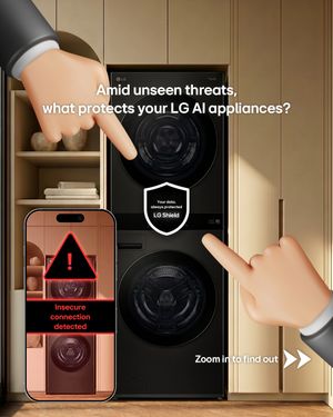 Image post by @lg_homeappliances on Instagram
