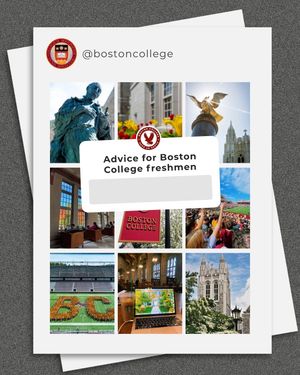 Image post by @bostoncollege on Instagram