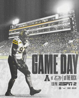 Image post by @appstate_fb on Instagram