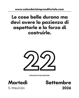 Image post by @calendarioimprenditoriale on Instagram