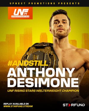 Image post by @upnextfighting on Instagram