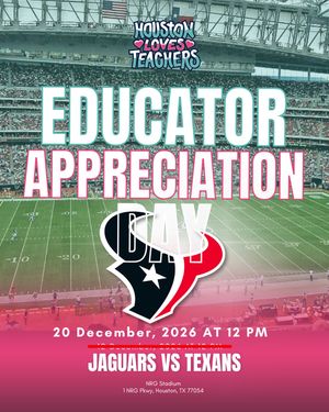 Image post by @houstonlovesteachers on Instagram