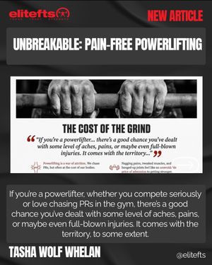 Image post by @elitefts on Instagram
