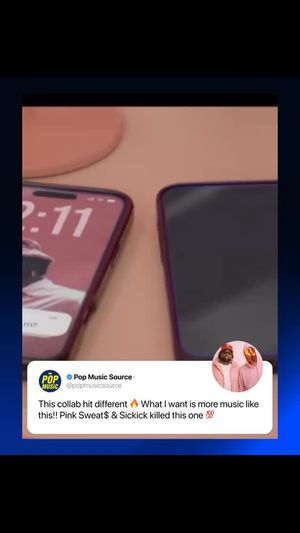 Video post by @Pop Music Source on Facebook