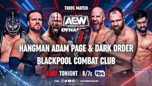 Image post by @AEW on Twitter