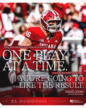 Image post by @indianafootball on Instagram