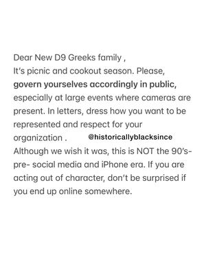 Image post by @historicallyblacksince on Instagram