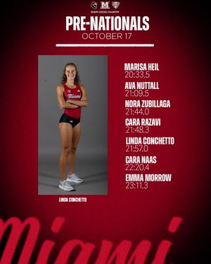 Image post by @miamioh_xctf on Instagram