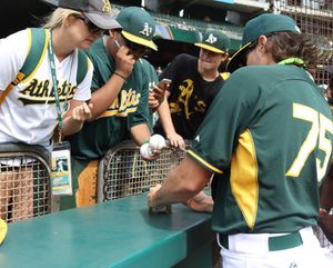 Image post by @athletics on Instagram