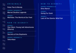 Image post by @DisneyPlus on Twitter