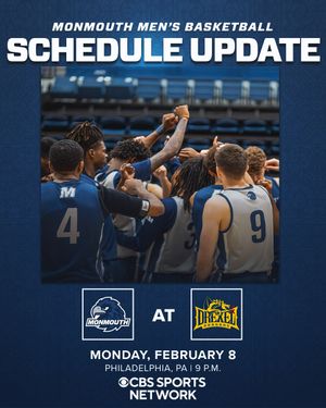 Image post by @monmouthmensbball on Instagram
