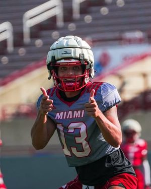 Image post by @miamiohfootball on Instagram