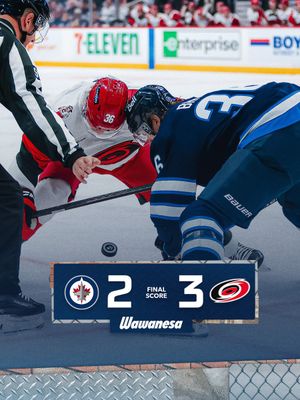 Text post by @NHLJets on Twitter/X