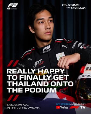 Image post by @formula2 on Instagram