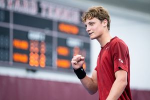 Image post by @harvardmenstennis on Instagram