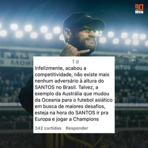 Image post by @90minbrasil on Instagram