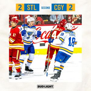 Image post by @StLouisBlues on Twitter