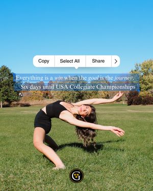 Image post by @gustavusdanceteam on Instagram