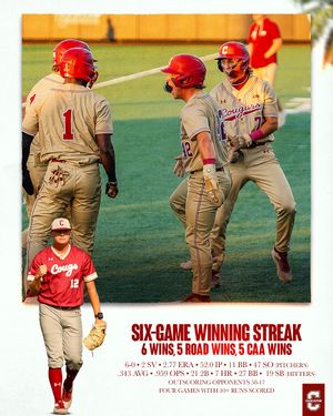 Image post by @cofc_baseball on Instagram