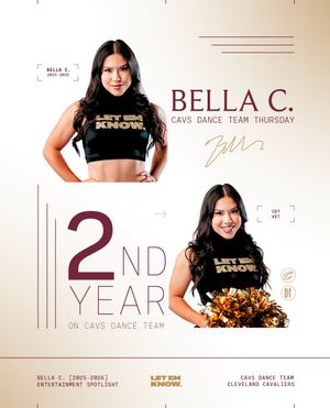 Image post by @cavsdanceteam on Instagram