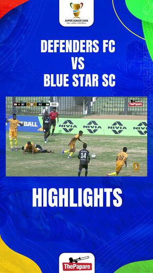Video post by @thepaparefootball on Facebook