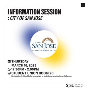 Image post by @sjsu_careercenter on Instagram