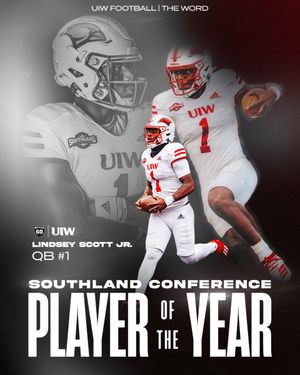 Image post by @UIWFootball on Twitter