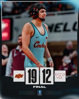 Image post by @NCAAWrestling on Twitter