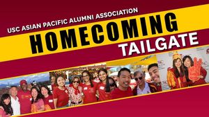 Image post by @USC Asian Pacific Alumni Association on Facebook