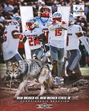Image post by @UNMLoboFB on Twitter/X