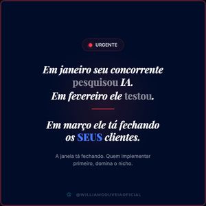 Image post by @williamgouveiaoficial on Instagram