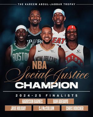 Image post by @NBA on Twitter