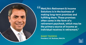 Image post by @MetLife on Twitter