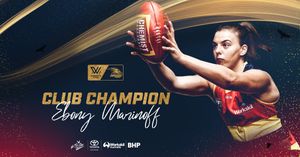 Image post by @CrowsAFLW on Twitter/X