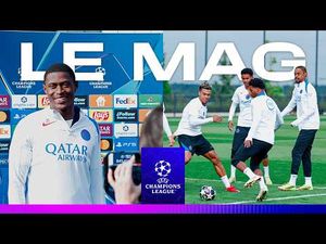 Video post by @PSG - Paris Saint-Germain on YouTube