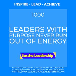 Image post by @sascha.leadership on Instagram