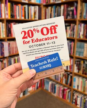 Image post by @halfpricebooks on Instagram