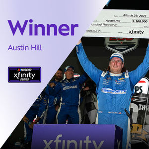 Image post by @xfinityracing on Instagram