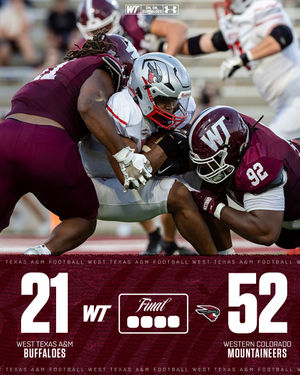 Image post by @wtamu_football on Instagram