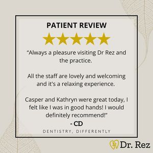 Image post by @drrezdental on Facebook