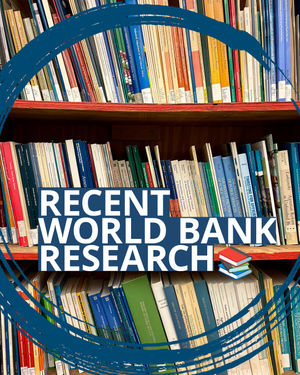 Image post by @worldbank on Instagram