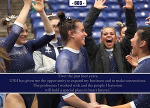 Image post by @unhgymnastics on Instagram