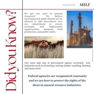 Image post by @mountainstateslegalfoundation on Facebook