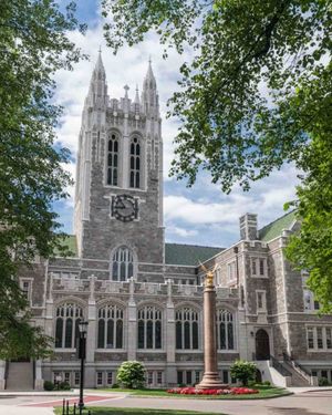 Image post by @bostoncollege on Instagram