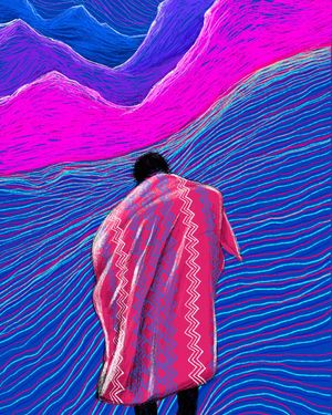 Image post by @rishaaart on Instagram