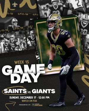 Image post by @saints on Instagram
