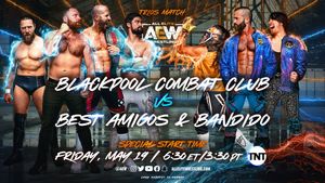 Image post by @AEW on Twitter