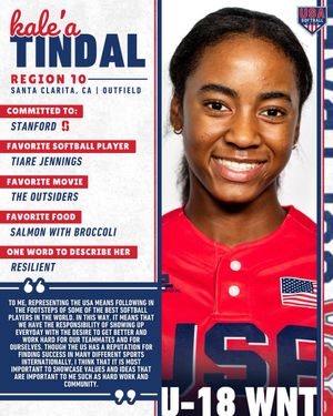 Image post by @USASoftballJWNT on Twitter/X